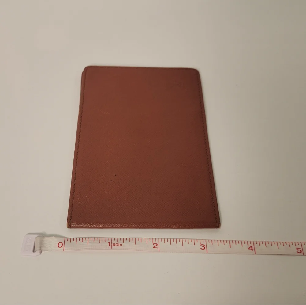 Louis Vuitton Brown Tan BiFold Card Holder